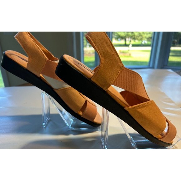 Women's Sunbay Footwear Sandals Size 9 Maggie Papaya Strappy - Picture 7 of 10